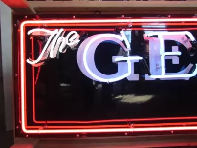 New General Tire Porcelain Neon Sign 8 Ft W x 24" H 