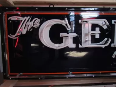 New General Tire Porcelain Neon Sign 8 Ft W x 24" H 