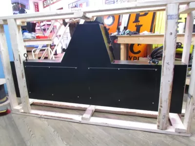 New Gilmore Gasoline Porcelain Neon Sign 6 FT W x 44 IN H