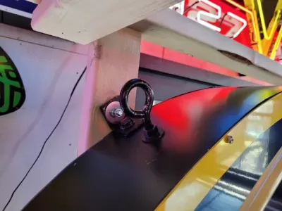 New Grumman Porcelain Neon Sign 60" Diameter