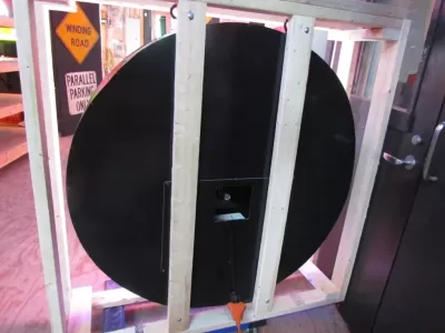 New Hot Rod Garage Porcelain Neon Sign 48" Diameter 