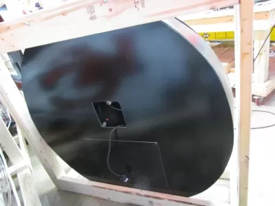 New Hurst Porcelain Neon Sign 48 IN Diameter