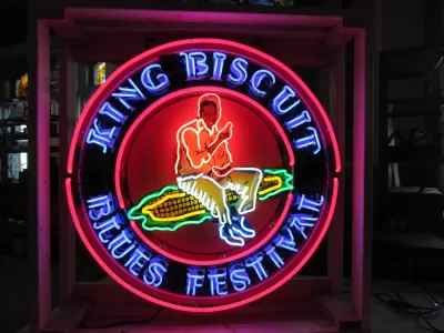 King Biscuit Blues Festival 60 IN Diameter