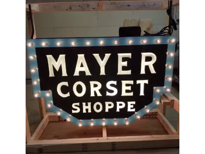 Mayer Corset Shop 48 IN W x 42 IN H