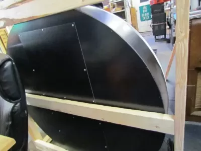 New Mercedes Porcelain Neon Sign 60 IN Diameter