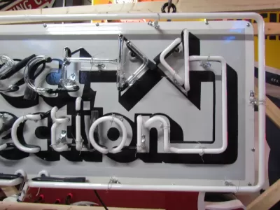 New Mopar Direct Connection Porcelain Neon Sign 4 FT W x 18 IN H