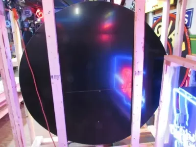 New Musgo Porcelain Neon Sign 60 IN Diameter