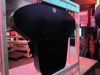 New Single-Sided Oilzum Porcelain Neon Sign 48"W x 48"H