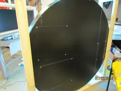 New Oldsmobile Service "The World" Porcelain Neon Sign 72" Diameter