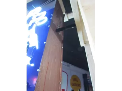 New Packard Double-Sided Porcelain Neon Sign 24"W x 120"H