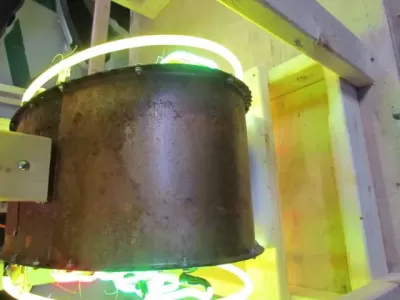 New Pennzoil Double-Sided Porcelain Neon with Aged Steel Can 30" W x 20" H