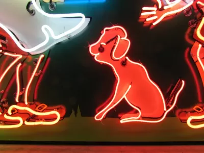 New Howard Johnson's Pieman Painted Neon Sign 8 1/2 Ft W x 60"H