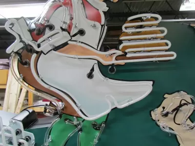 New Howard Johnson's Pieman Painted Neon Sign 8 1/2 Ft W x 60"H