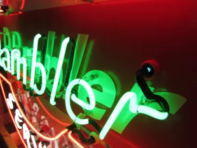 New Rambler Parts & Service Porcelain Neon Sign 48" Diameter