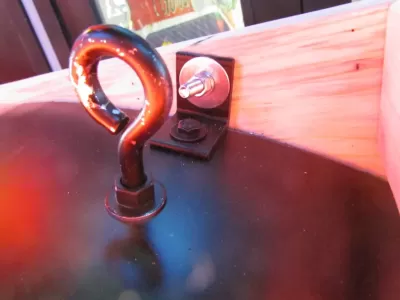 New Rambler Parts & Service Porcelain Neon Sign 48" Diameter