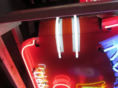 New Royal Crown Cola "Debbie's Diner" Porcelain Neon Sign 60 IN W x 38 IN H