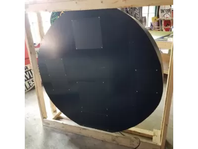 New Rebel Gas Porcelain Neon Sign 60" Diameter