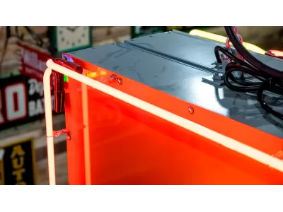 New Reese's Peanut Butter Cups Candy Wrapper Painted Neon Sign 78 IN W x 32 IN H