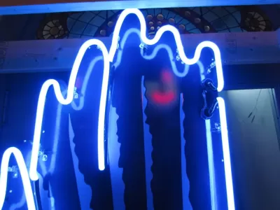 New Richfield Eagle Porcelain Neon Sign 54 IN W x 96 IN H (Right or Left Facing)