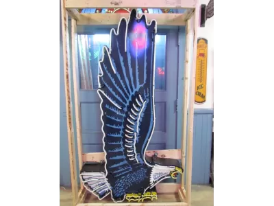 New Richfield Eagle Porcelain Neon Sign 54 IN W x 96 IN H (Right or Left Facing)