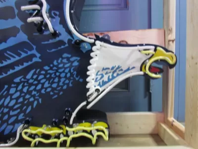 New Richfield Eagle Porcelain Neon Sign 54 IN W x 96 IN H (Right or Left Facing)