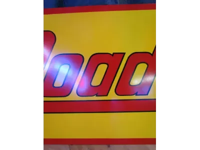 New Roadrunner Painted Neon Sign 96"W x 28"H