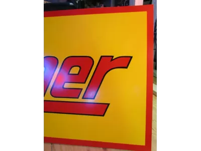 New Roadrunner Painted Neon Sign 96"W x 28"H