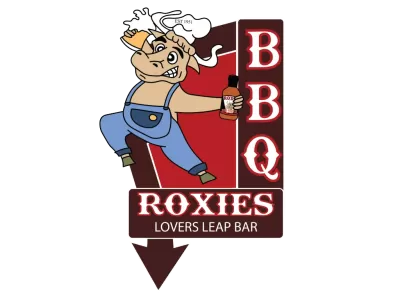 Roxie's BBQ Double-sided 8 FT W x 11 FT H (in process)