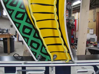 New Shelby Cobra Painted Neon Sign 60"W x 72"H