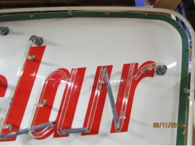 New Sinclair Dino Gasoline Porcelain Neon Sign  60"W x 42"H