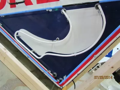 Original "Skelly" Porcelain Neon Sign 72"W x 72"H