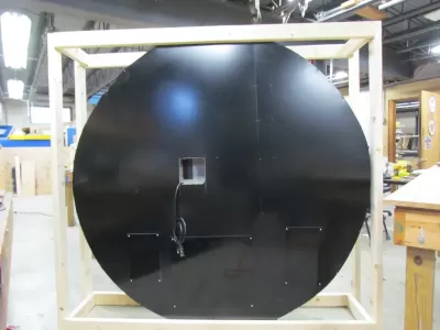 Original Sinclair Gasoline HC Porcelain Neon Sign 72" Diameter