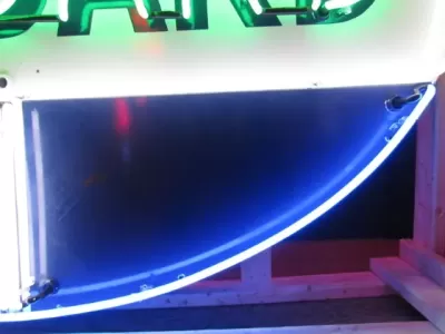 Original Standard Oil Porcelain Animated Neon Sign 7 FT W x 74 IN H