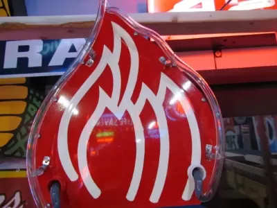 Original Standard Oil Porcelain Animated Neon Sign 7 FT W x 74 IN H