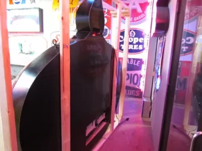 Original Standard Oil Porcelain Animated Neon Sign 7 FT W x 74 IN H