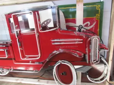 New Old Steel Toy Truck Painted Neon Sign 8 FT W x 52 IN H