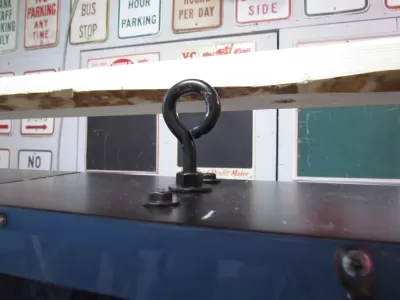 New Truck Dept Porcelain Metal Neon Sign 96"W x 77"H