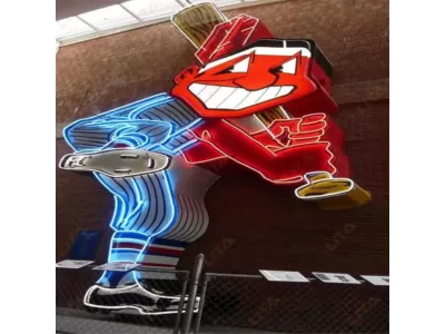 Chief Wahoo 48 IN W x 81 IN H 