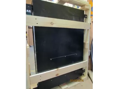 Original Walker Mufflers Painted Neon Sign 42 IN W x 58 IN H 