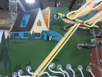 New Weakley Equipment Animated Painted Neon Sign 52"W x 72"H