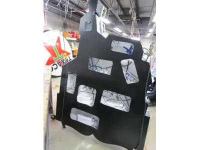 New Weakley Equipment Animated Painted Neon Sign 52"W x 72"H