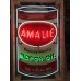 New Amalie Motor Oil "Can" Painted Neon Sign 36"W x 60"H