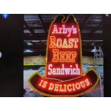 Arbys Roast Beef 8 FT W x 19 FT H