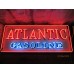 New Atlantic Gasoline Painted Neon Sign 72"W x 30"H