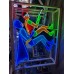 New Batman & Robin Double-sided Painted Neon Sign 61"W x 75"H