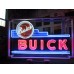 New Buick "Valve in Head" Single-Sided Porcelain Neon Sign 72"W x 42"H