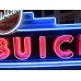 New Buick "Valve in Head" Single-Sided Porcelain Neon Sign 72"W x 42"H