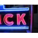 New Buick "Valve in Head" Single-Sided Porcelain Neon Sign 72"W x 42"H