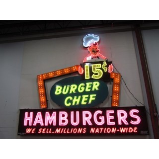 Burger Chef 17 FT W x 19 FT H