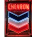 New Chevron Porcelain Neon Sign 39"W x 53"H